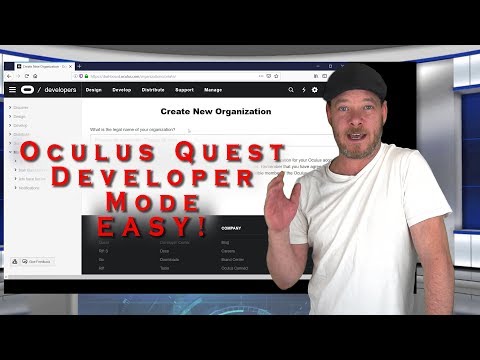 Enable Oculus Quest Developer mode EASY!