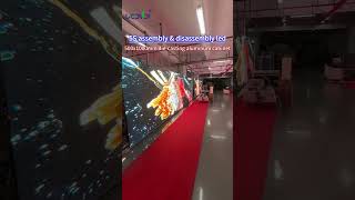 5 second assembly and disassembly rental led screen，stage led display #ledvdi #leddisplay #ledwall