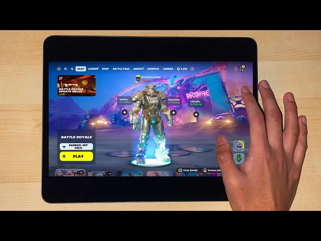 How to DOWNLOAD & PLAY Fortnite Mobile on iPad 2023! (Easy Method) 