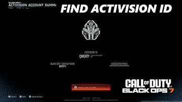 How To Find Activision ID In Call Of Duty Black Ops 7
