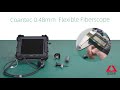 Coantec C-FX4810 Flexible Fiberscope | 0.48mm | Borescope | Endoscope