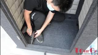 portable soundproof recording and sound isolation booths, Acoustic Vocal Booth, phone booths pods,