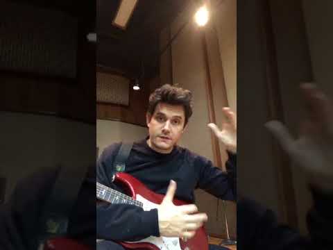 John Mayer Instagram Live PRS Silver Sky 3 16 18