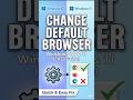 How to Set Your Default Browser for Windows 10 & 11 | Tutorial #windows10 #windows11 #ComputerTips