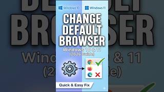 How to Set Your Default Browser  for Windows 10 &amp; 11 | Tutorial #windows10 #windows11 #ComputerTips