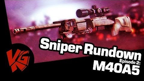 Sniper Rundown - M40A5 Bolt Action Review - Battlefield 4 !