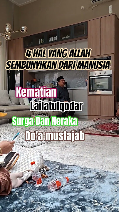 4 Hal Yang Disembunyikan Allah dari Manusia #doamustajab #kematian #lailatulqadar #surga#neraka