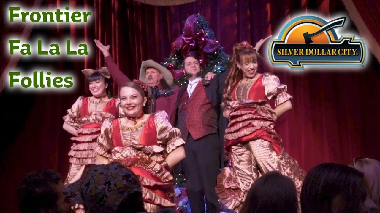 2018 Frontier Fa La La Follies Christmas Saloon Show at Silver Dollar City Complete HD