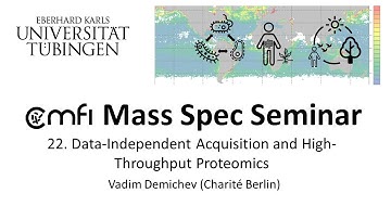 CMFI Mass Spec Seminar #22 - Data-Independent Acquisition and High-Throughput Proteomics