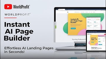 Worldprofit Instant AI Page Builder | Effortless AI Landing Pages in Seconds!
