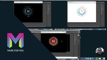 Adobe Muse CC | Futuristic User Interface Animation - Menu | Muse For You