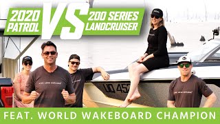 V8 Patrol, Landcruiser Sahara and the World Wakeboarding Champion (4K)