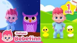 Bebefinn! Versi degli Animali - Loop di 1 hora | Italiano - Canzoni per Bambini