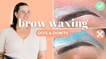 5 Common Eyebrow Waxing Mistakes | Soft/Strip Wax