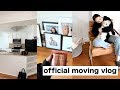 OFFICIAL MOVING VLOG! new house, new decor and more! | Kenzie Elizabeth