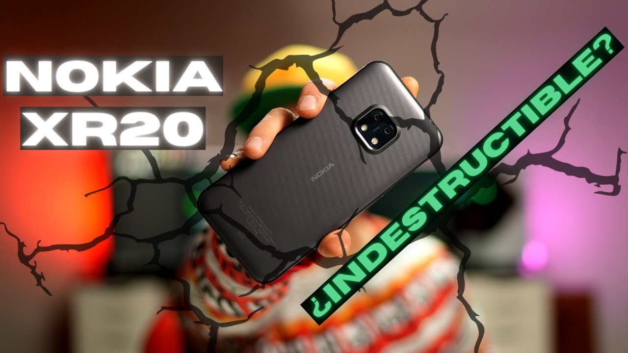Nokia XR20 adelanta un nuevo smartphone resistente que no necesita funda
