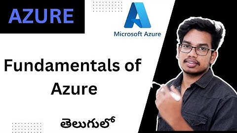 What is Microsoft Azure in Telugu
