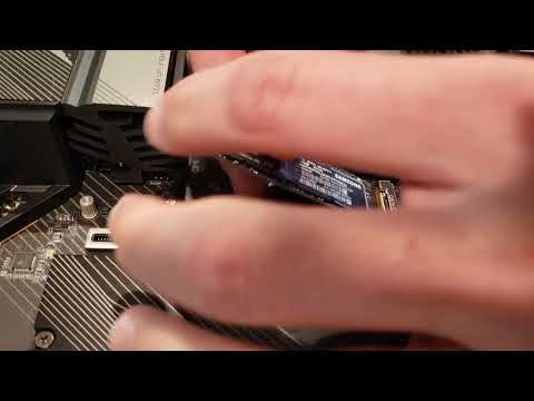 How to Install m.2 Drive in B650 AORUS Elite AX (Plastic Clip)