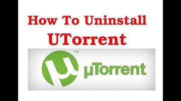 How to uninstall utorrent by uninstall Programs