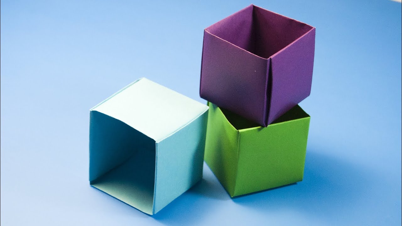 Самодельные кубы. Бумажный кубик. Куб из бумаги. Куб из цветного картона. Оригами коробки.