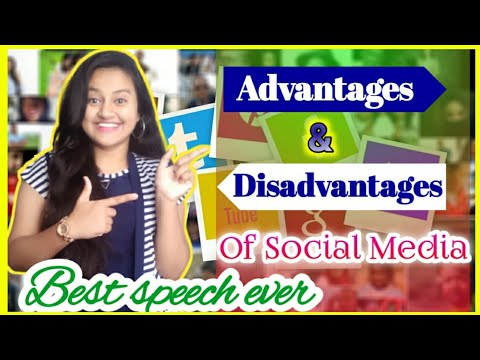 Advantages and Disadvantages of social media speech on social media