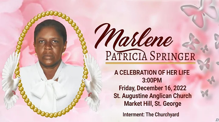 A Service of Thanksgiving for the Life of Marlene Springer