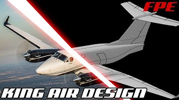 OpenVSP King Air Design Timelapse