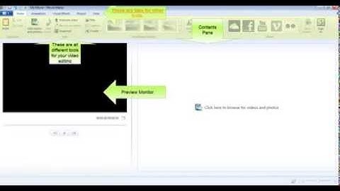 How to add photos/videos into Windows Movie Maker