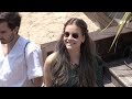 Barbara Palvin shooting session at the Martinez beach in Cannes