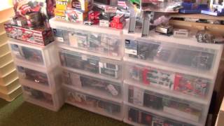 ホームセンターでミニカーを収納するBOXを買ってきた - YouTube