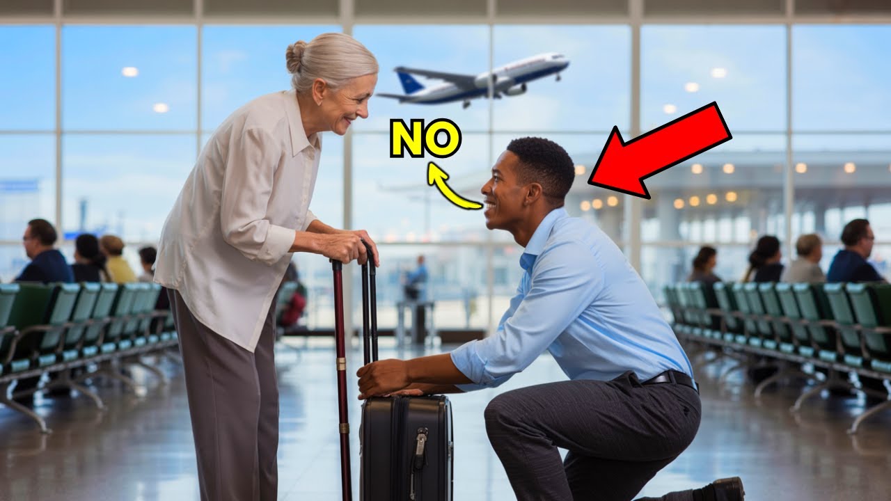 A Man Missed His Flight to Help a Frail Woman, Unaware She Was the ...