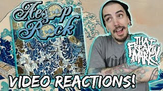 Metalhead Reacts To AESOP ROCK'S ROGUE WAVE! Music Video Reactions!