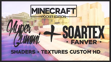 [Minecraft PE 0.10.x] Soartex Fanver 64x64 Texture + Nuper Gummi Shaders! (SUPER AWESOME-NESS!!)