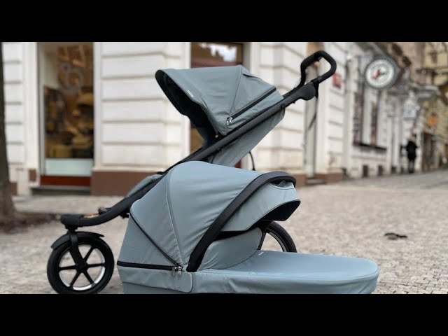 BEBECONFORT Poussette canne ultra compacte Teeny 3D, 4 roues, De la  naissance à 4 ans environ (22kg), Black Chic