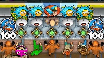 Robbery Bob 2 - All Costumes Funny Gameplay Part 320