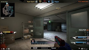 DavCost 1v2 clutch [FACEIT Major 2018 Main Qualifier]