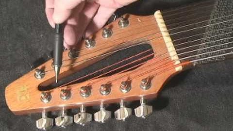 How to Lock a Guitar String for Stable Tuning During Play