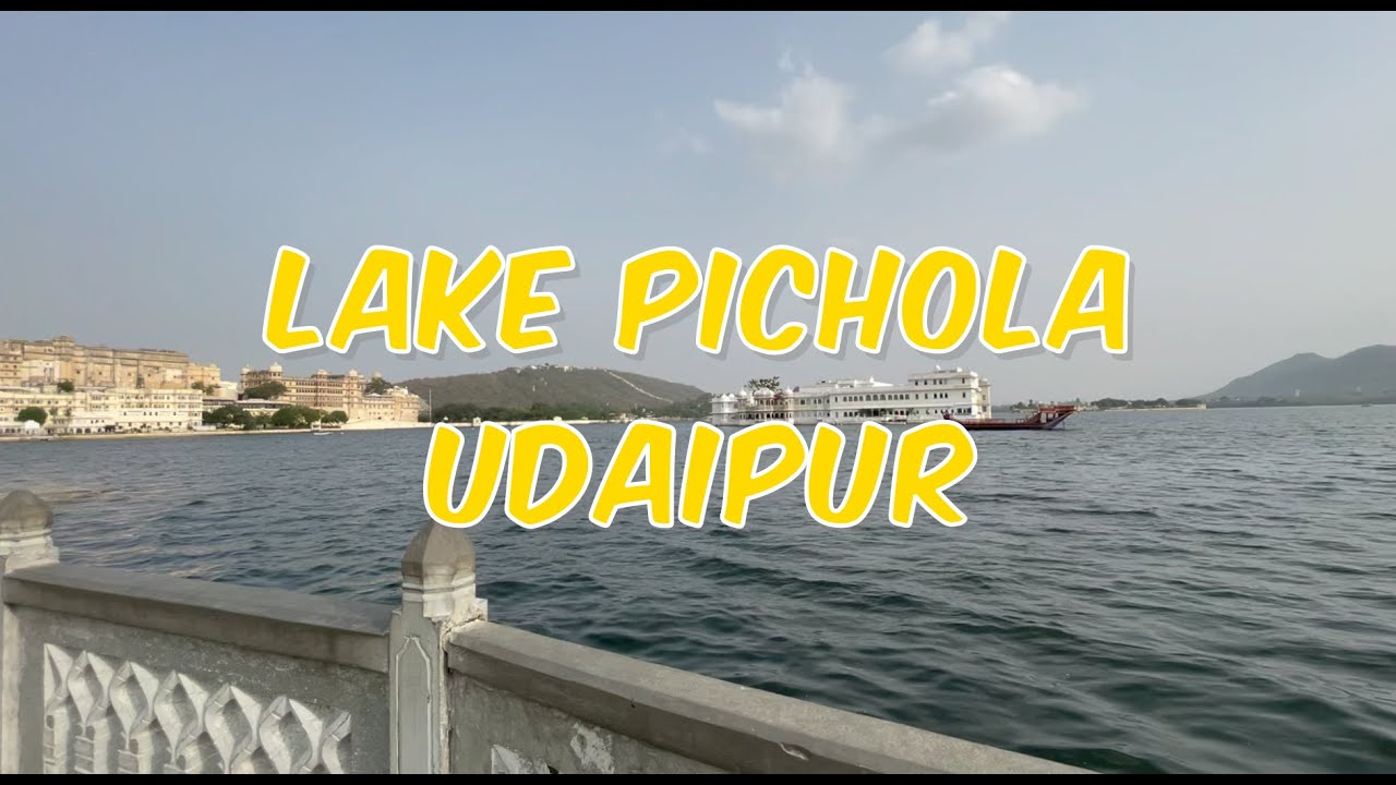 Lake Pichola Udaipur🤌🏻 #LakePichola #PicholaLake #UdaipurLake #PicholaLakeViews #LakePicholaUdaipur