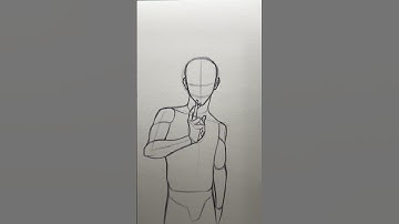 How to Draw Gojo Satoru’s Domain Expansion Pose ⭐️Tutorial⭐️ #drawing #art #gojosatoru #jjk #pose