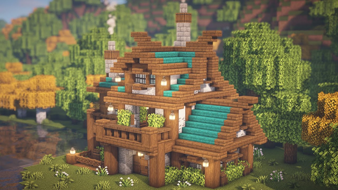 Minecraft  Como Construir Uma Casa Medieval Simples Para Survival