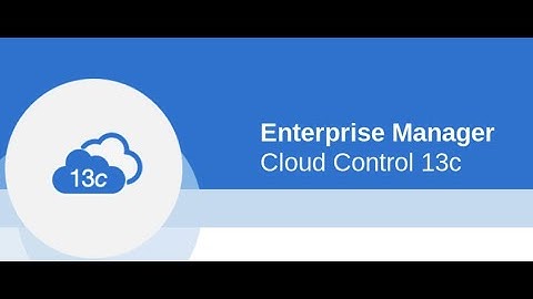 02. OEM - OMS Server Installation