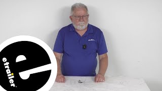etrailer | Review of Yakima Kayak Trailer - Lock Core and Key - Y49WX