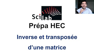 Inverse et transposée d