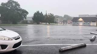 Rockmart GA. Severe thunderstorm 70 MPH wind gusts