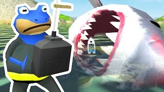 Download Controlling The Giant Shark - Amazing Frog - Part 87 | Pungence Video MP3 Controlling The Giant Shark - Amazing Frog - Part 87 | Pungence