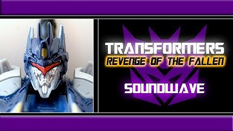 Transformers - "Revenge Of The Fallen" Soundwave Review