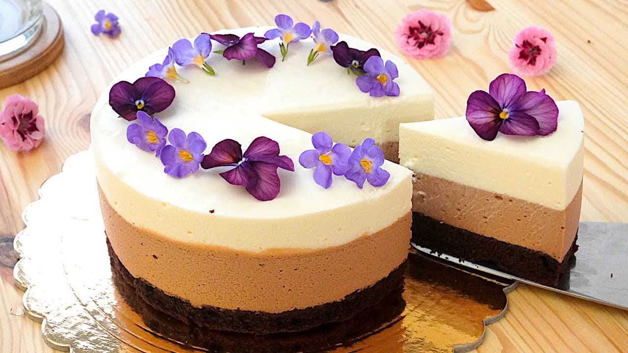 ДВОЙНОЙ ШОКОЛАДНЫЙ МУССОВЫЙ ТОРТ – ФАНТАСТИЧЕСКИЙ РЕЦЕПТ