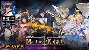 Master of Knights- Tactics RPG Gameplay Android / iOS (Global Launch)