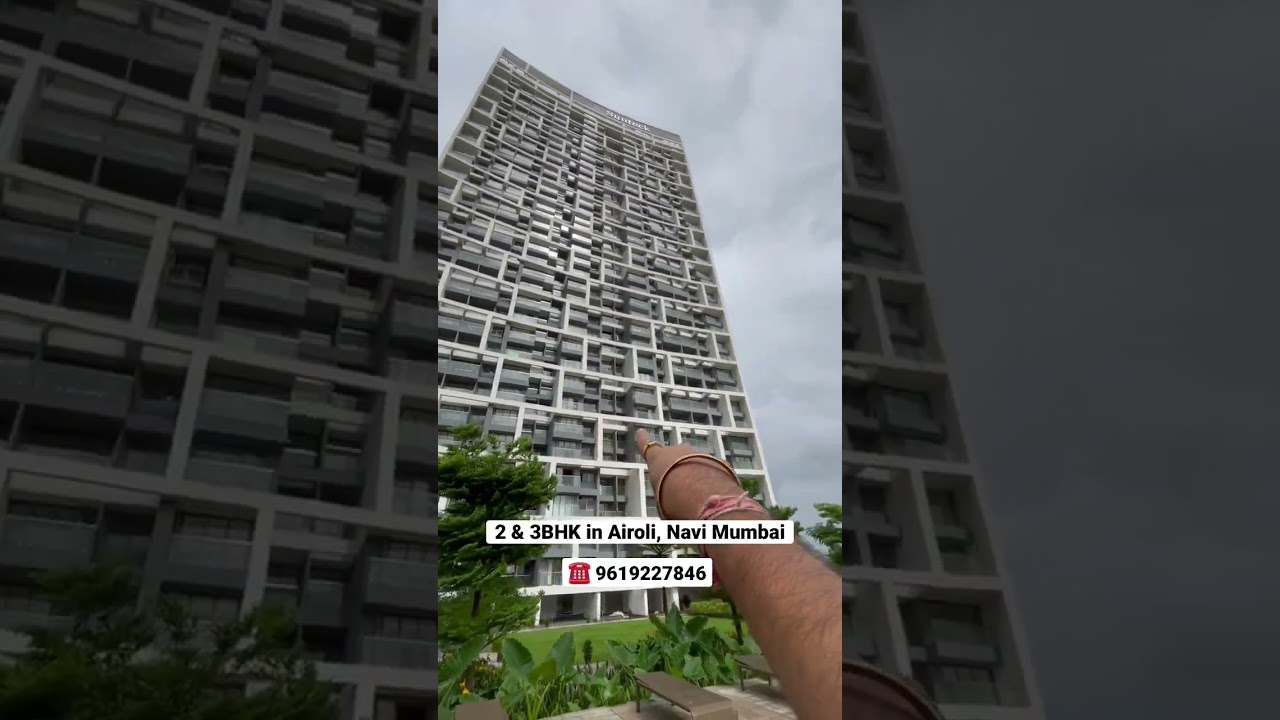 2BHK & 3BHK in Airoli, Navi Mumbai. ☎️ 9619227846. 