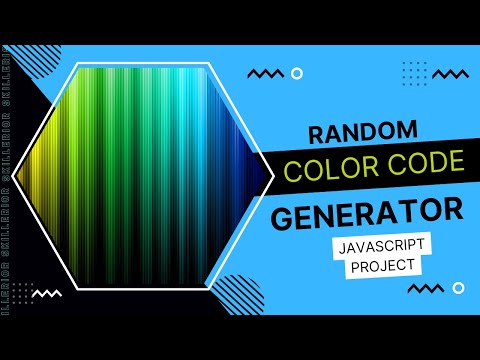Random Color Code Generator Using HTML CSS & JavaScript || Web Development || Skillerior